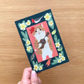 4legs Postcard - Brown & White Hawaii