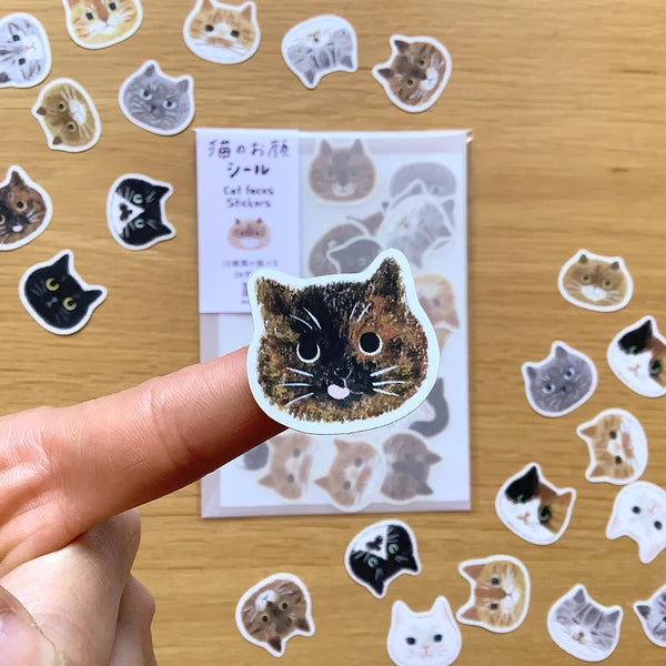 4legs Planner Sticker Flakes - Cat Face