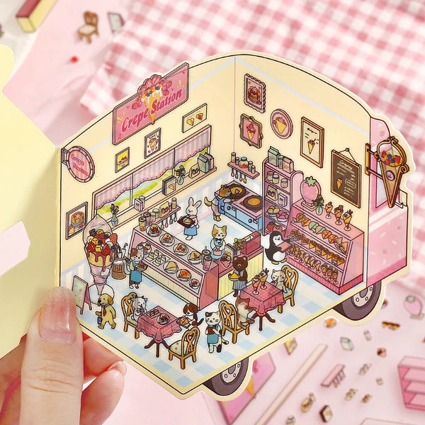 BGM Diorama 2.5D Sticker Sheet Vol.3