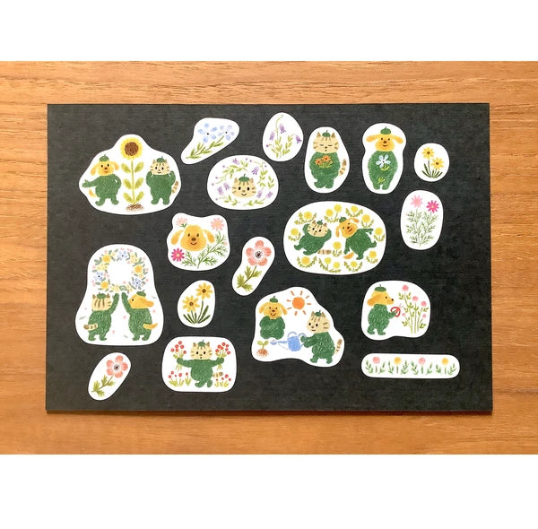 4legs Sticker Sheet - Gardening