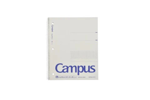 Campus Spiral Notebook 3 Pack - Graph Ruled