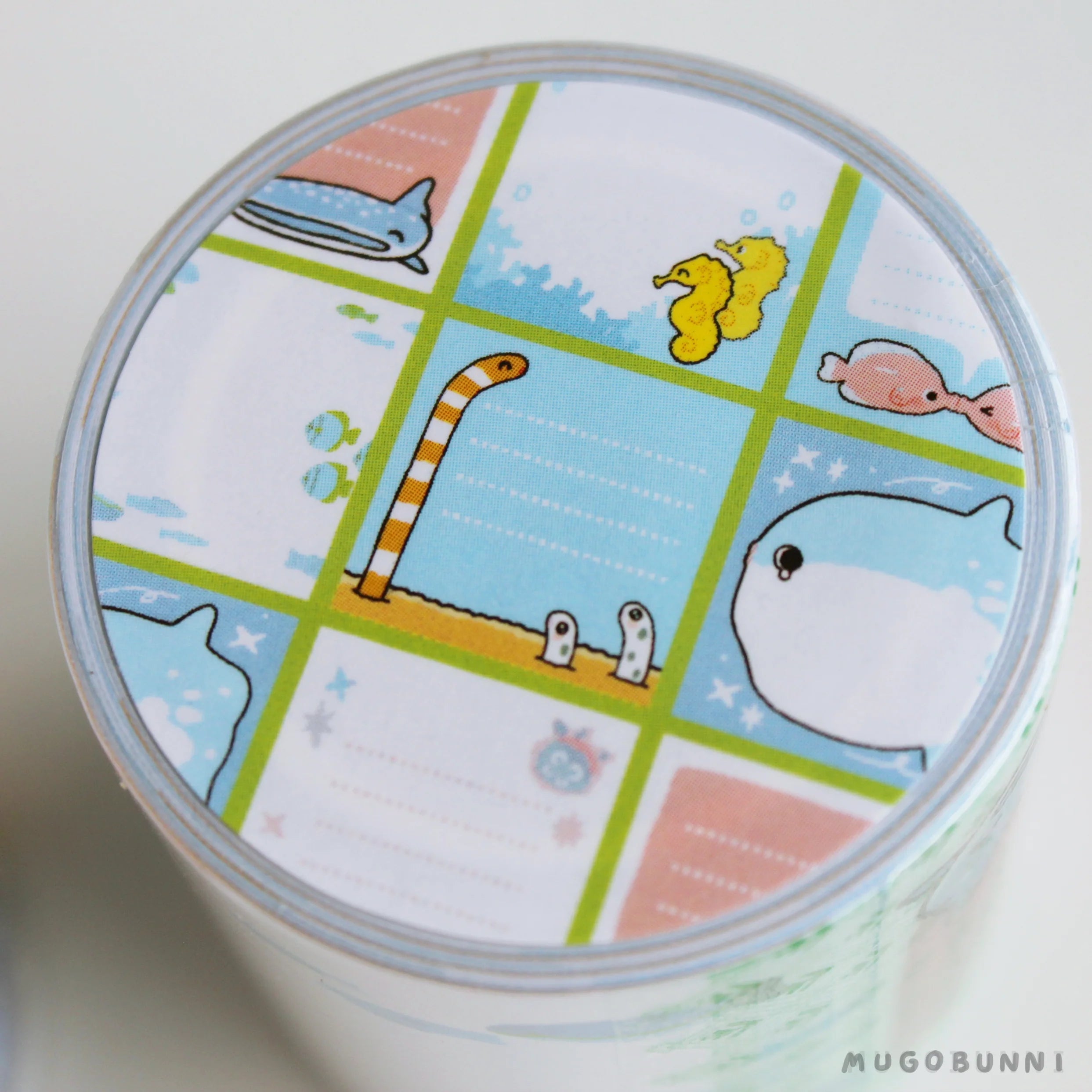 Aquarium Memo Tape