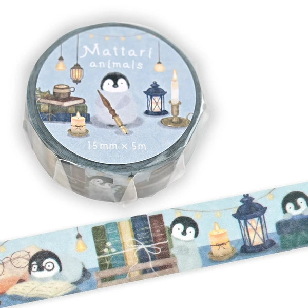 NB Washi Tape - Mattari Animals Day - Penguin