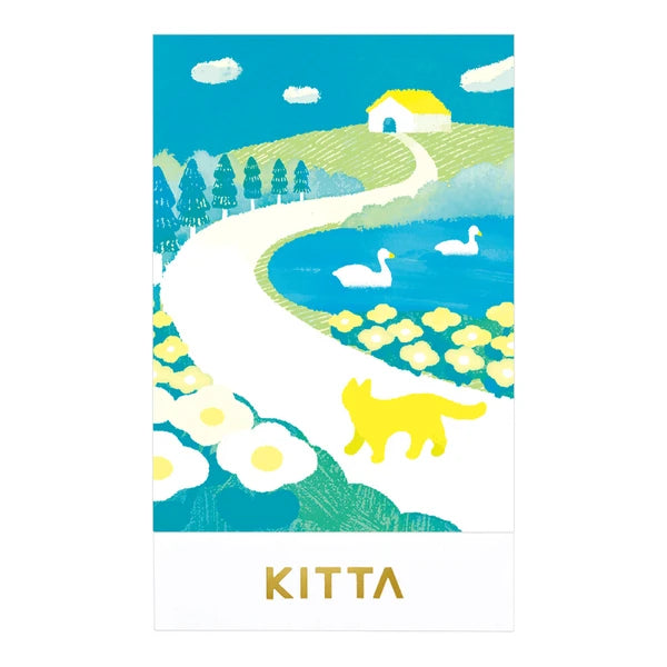 KITTA Collage Washi Tape - Hill