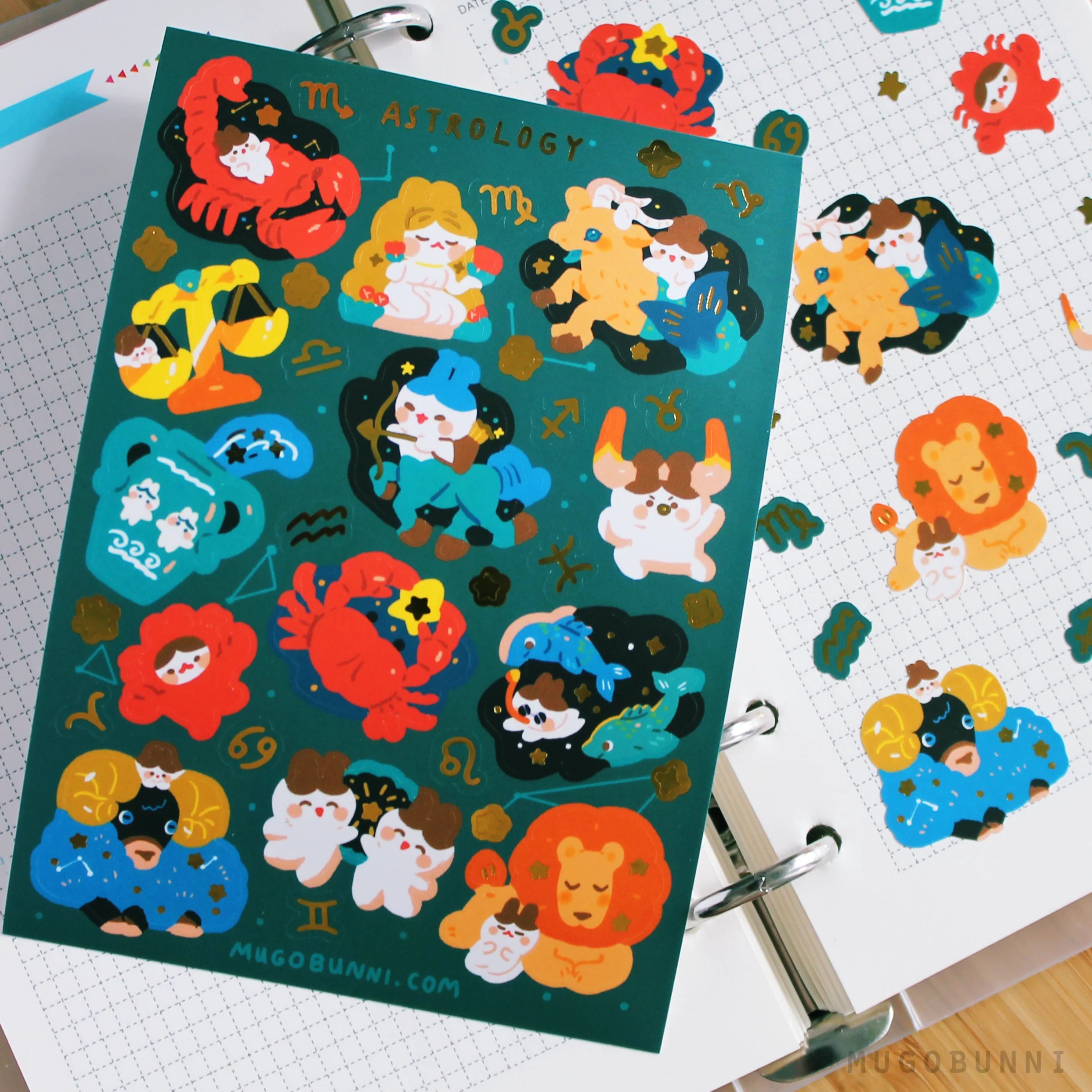 Astrology Sticker Sheet