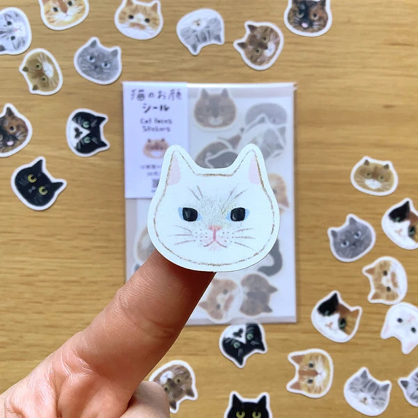 4legs Planner Sticker Flakes - Cat Face