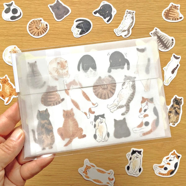 4legs Planner Sticker Flakes - We Love Cats