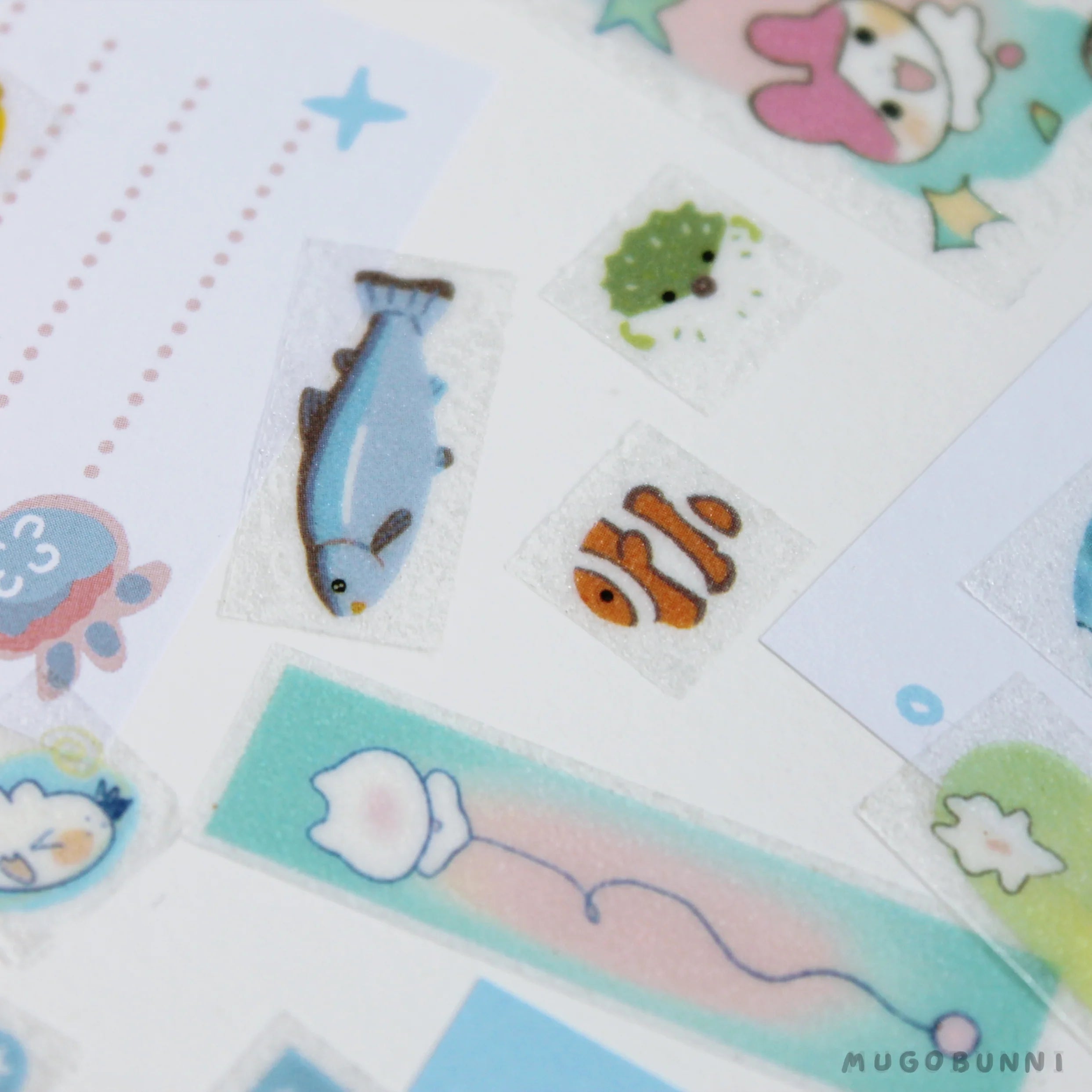 Aquarium Memo Tape
