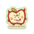 Rotten to the Core Sticker