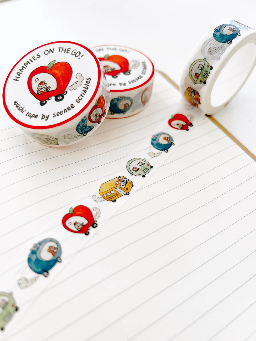 Hammies on the Go! Washi Tape