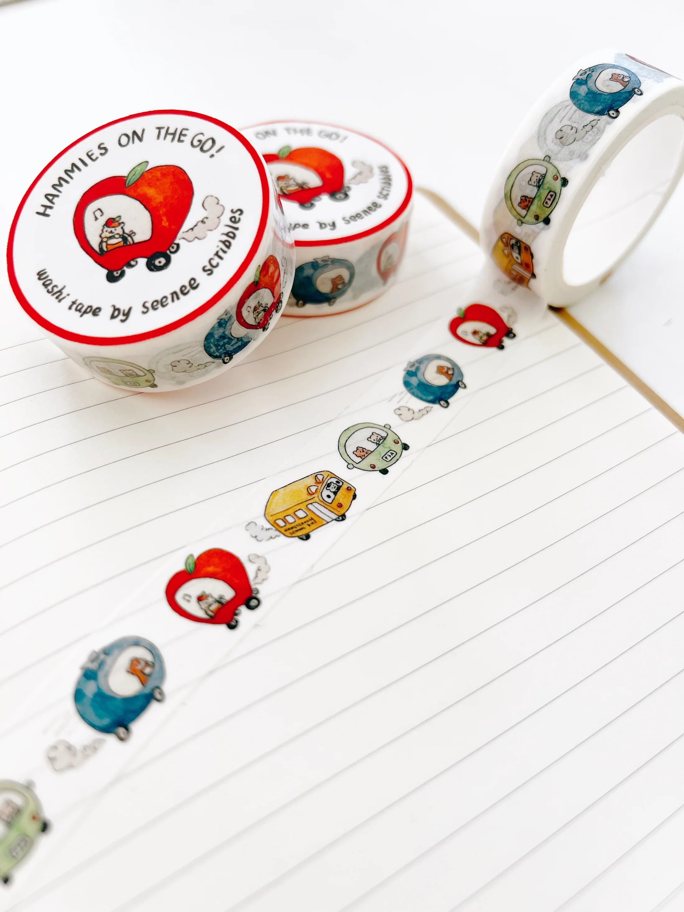Hammies on the Go! Washi Tape