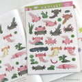 Axolotl Sticker Sheet