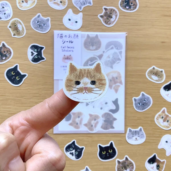 4legs Planner Sticker Flakes - Cat Face