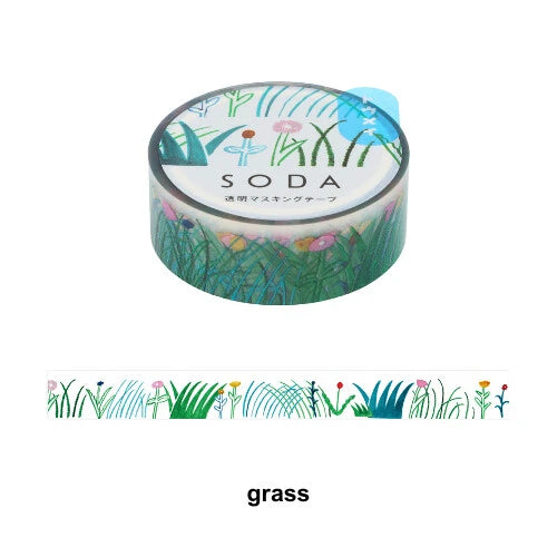 SODA Transparent Masking Tape 15mm