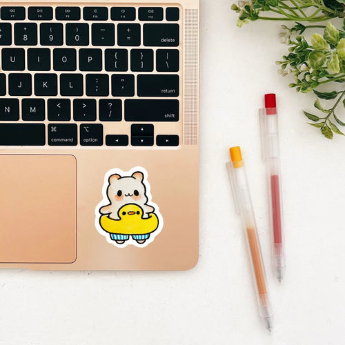 Beach Boy Hammy Sticker