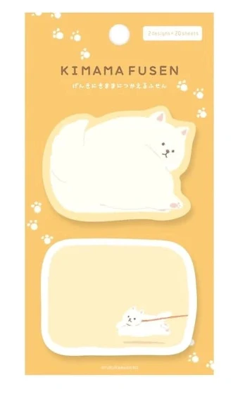 Furukawashiko, Kimama Fusen -  Two Designs Sticky Notes