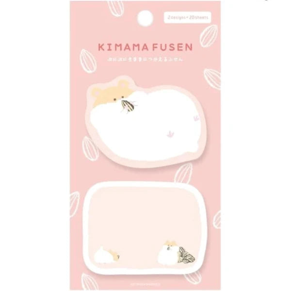 Furukawashiko, Kimama Fusen -  Two Designs Sticky Notes