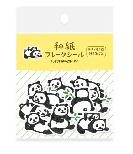 Furukawashiko - Washi Flake Seal Stickers
