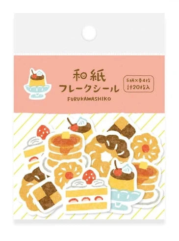Furukawashiko - Washi Flake Seal Stickers