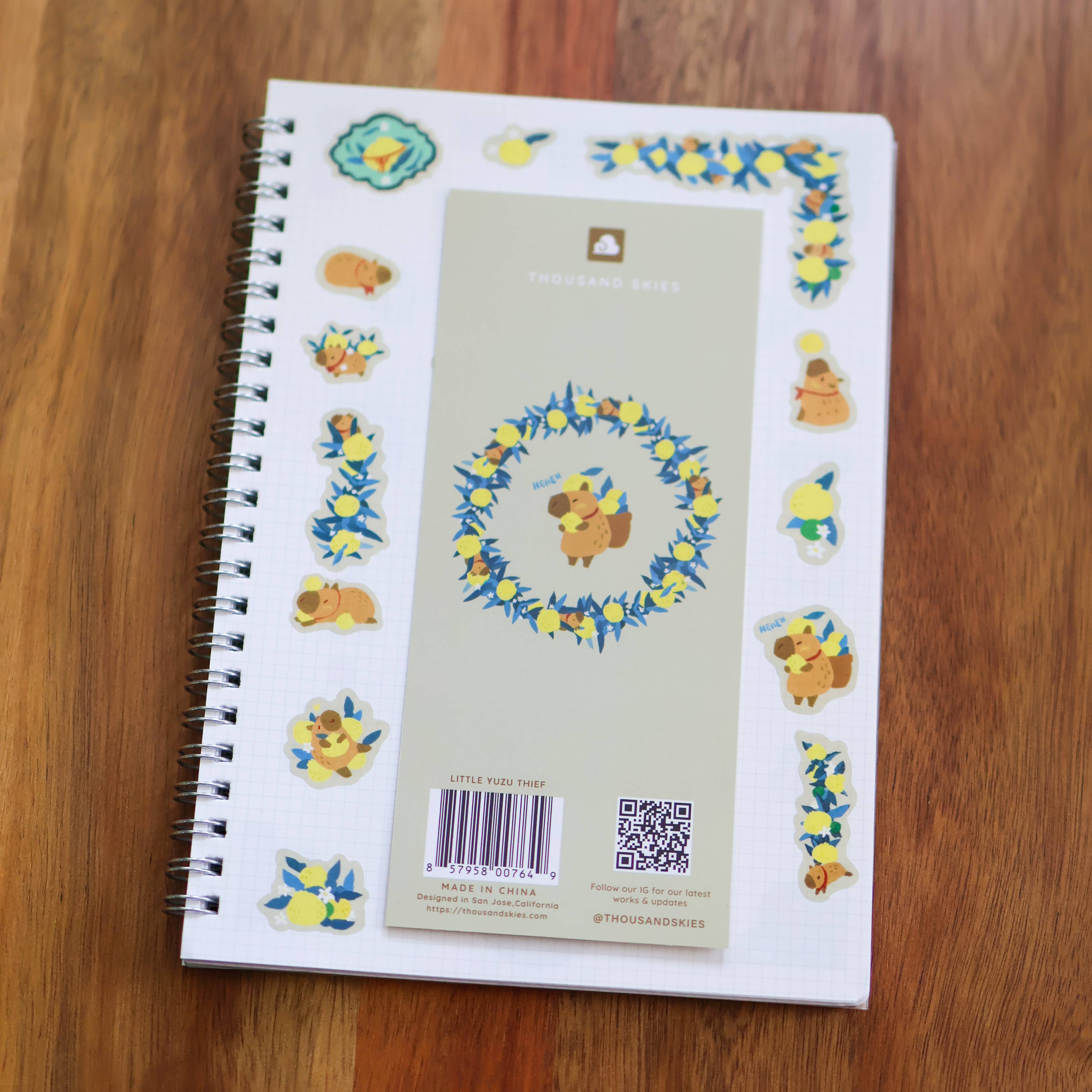 Little Yuzu Thief Sticker Sheet