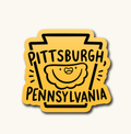 Pittsburgh Keystone Pierogi Sticker