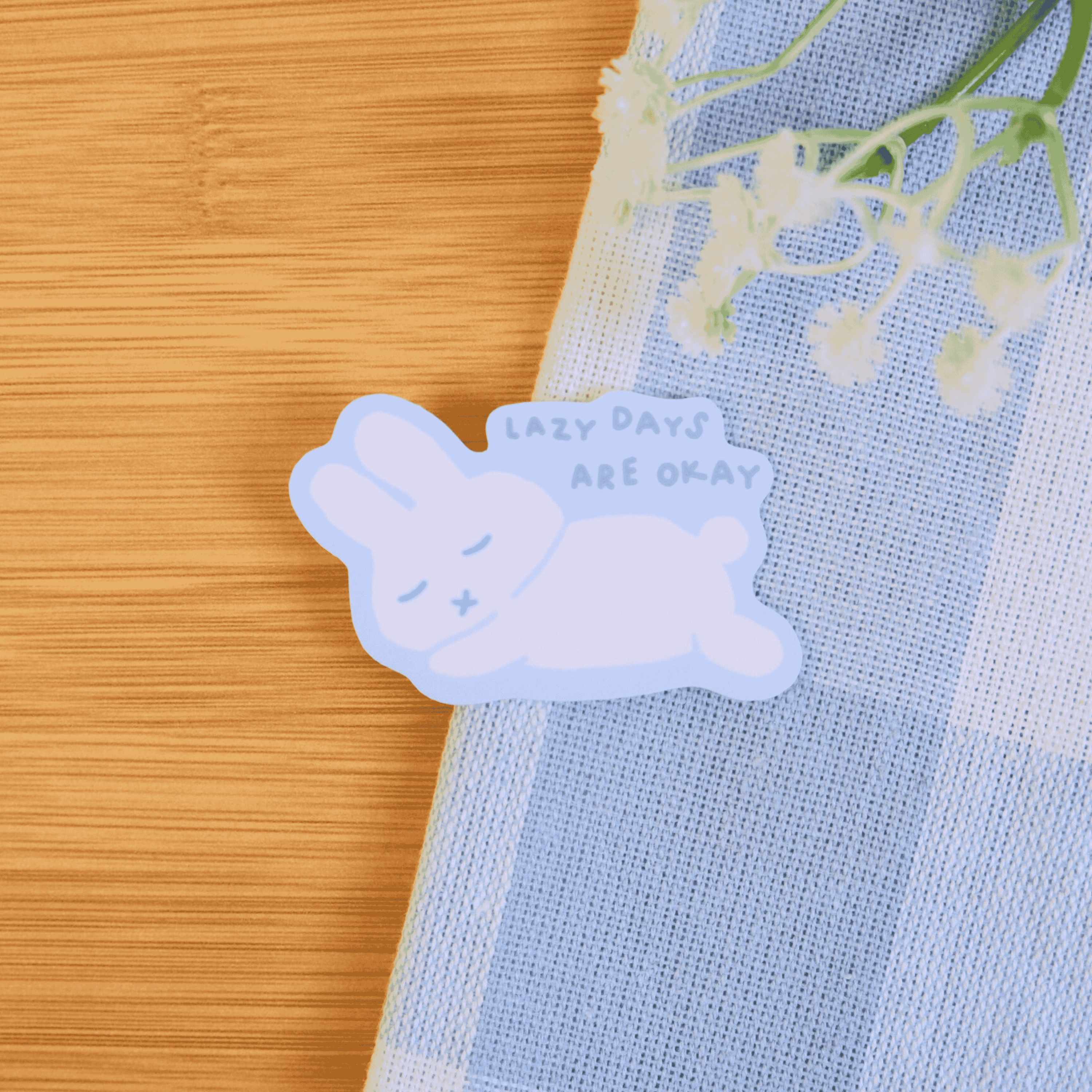 Bunny Self-Care Stickers
