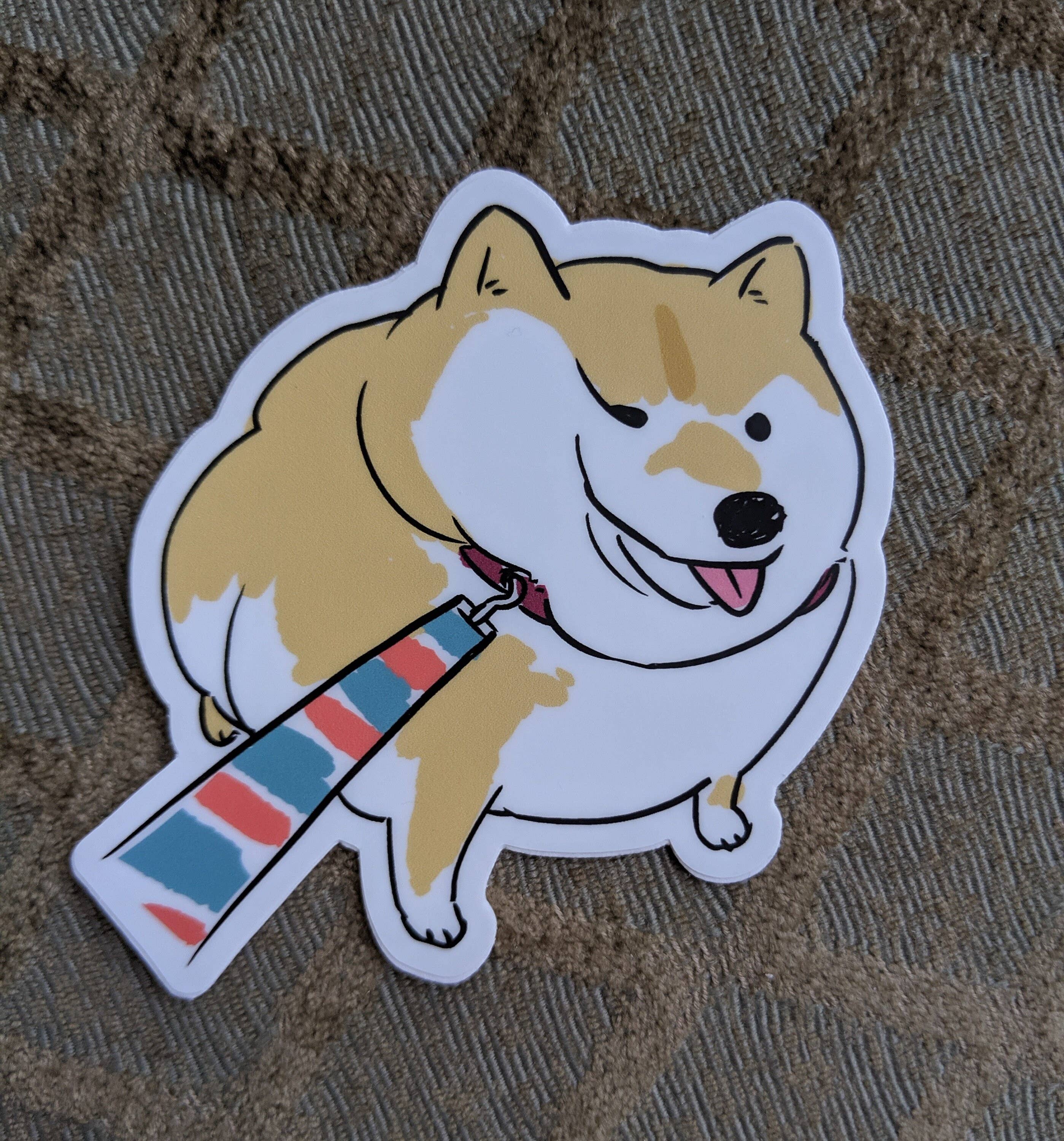 Tubby Shiba Inu Sticker