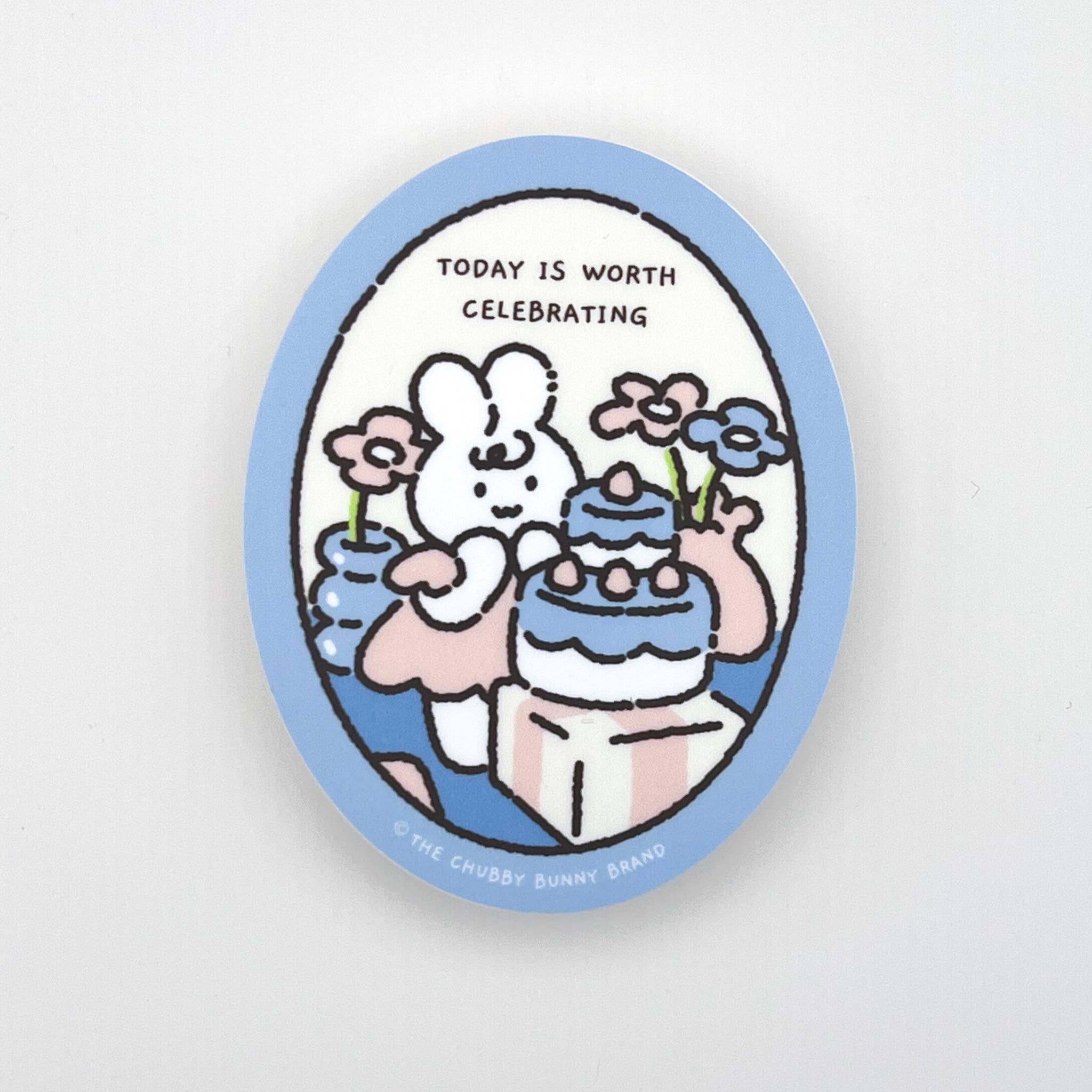 Today is Worth Celebrating - Vinyl Sticker