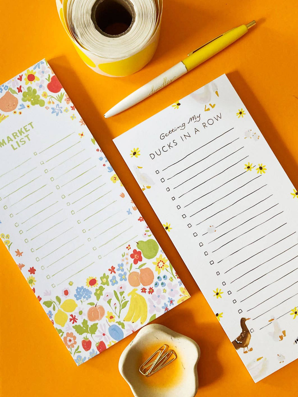Ducks in a Row To Do List – Magnetic Notepad