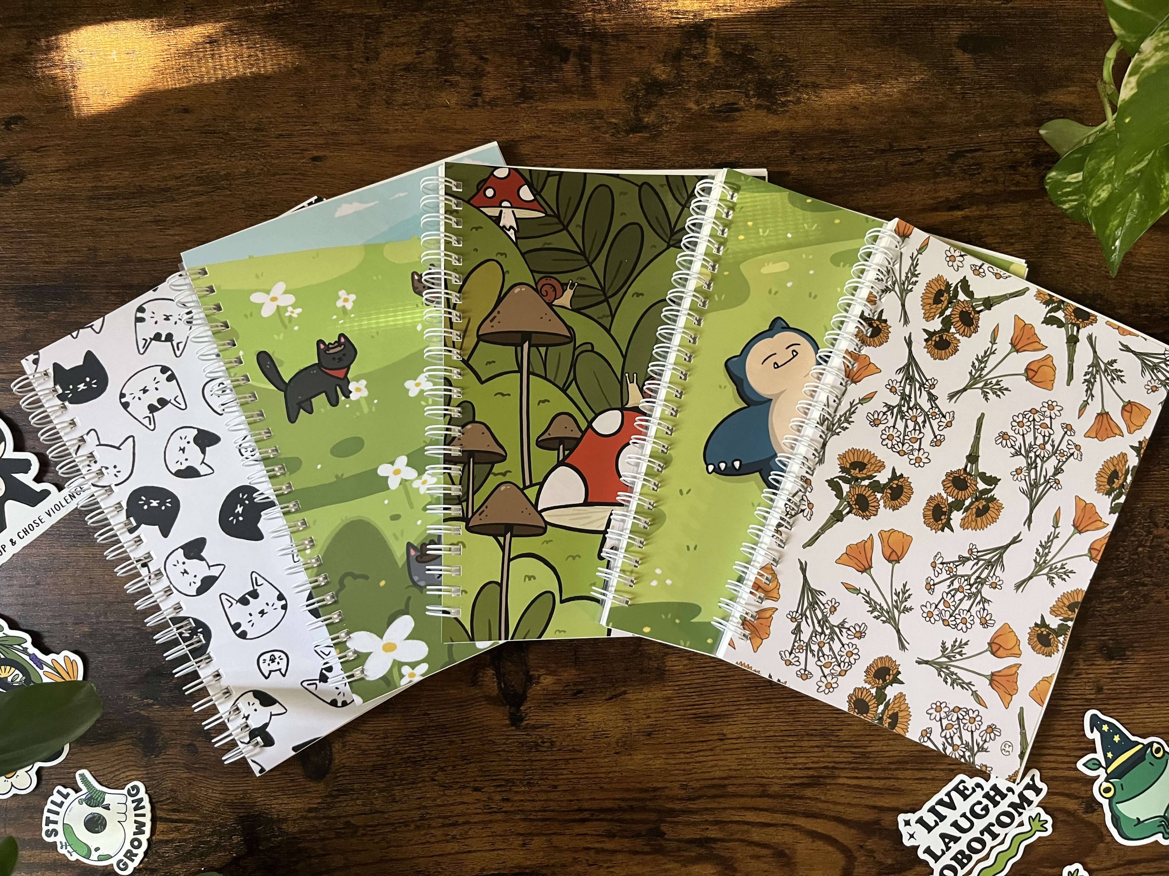 Moth Mart - Flower Reusable Sticker Book