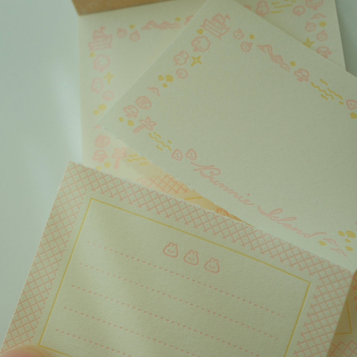 2jingis2jing Letterpress Memo Pad