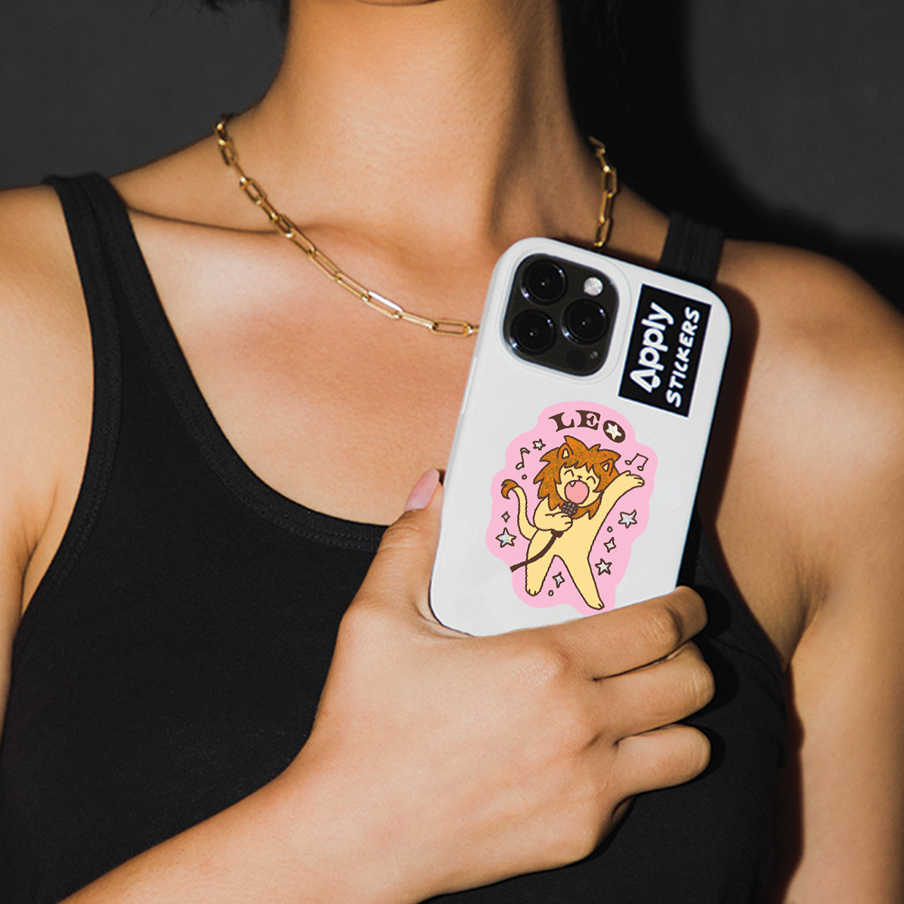 Leo Die-Cut Sticker