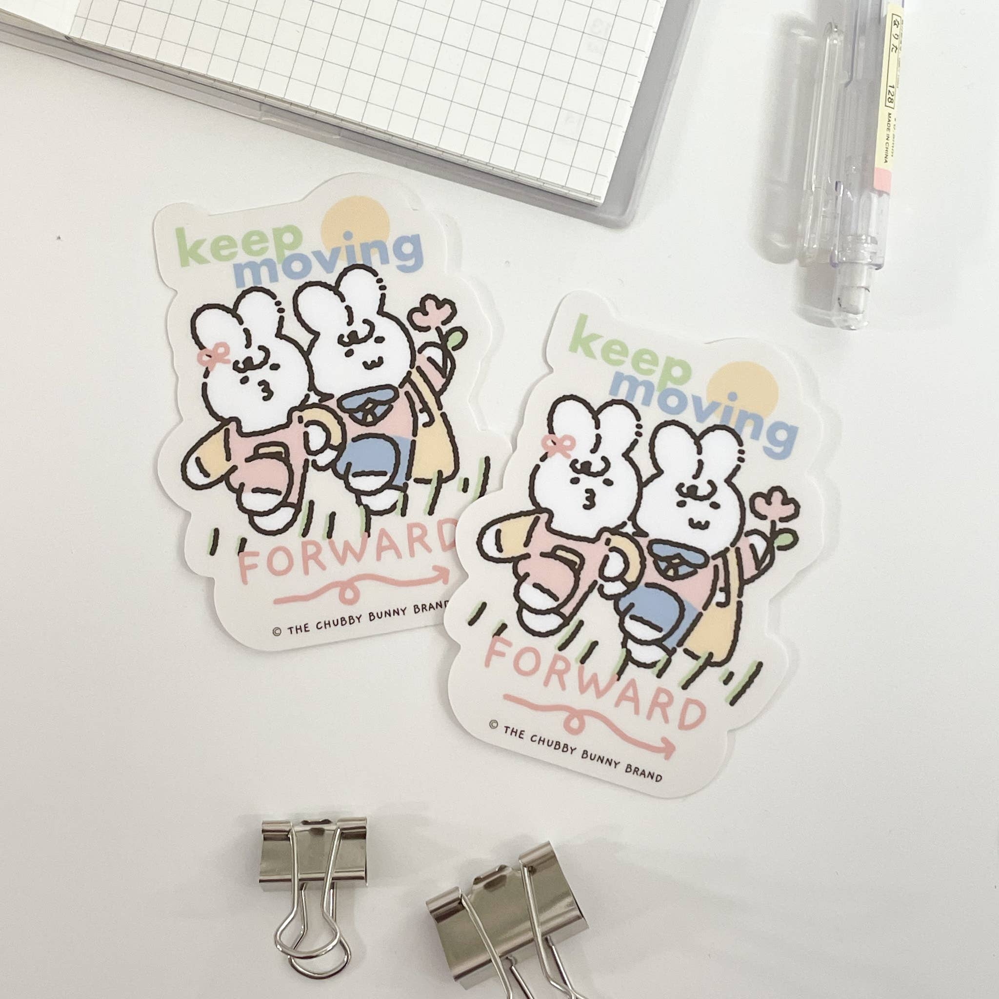 Keep Moving Forward - Vinyl Sticker