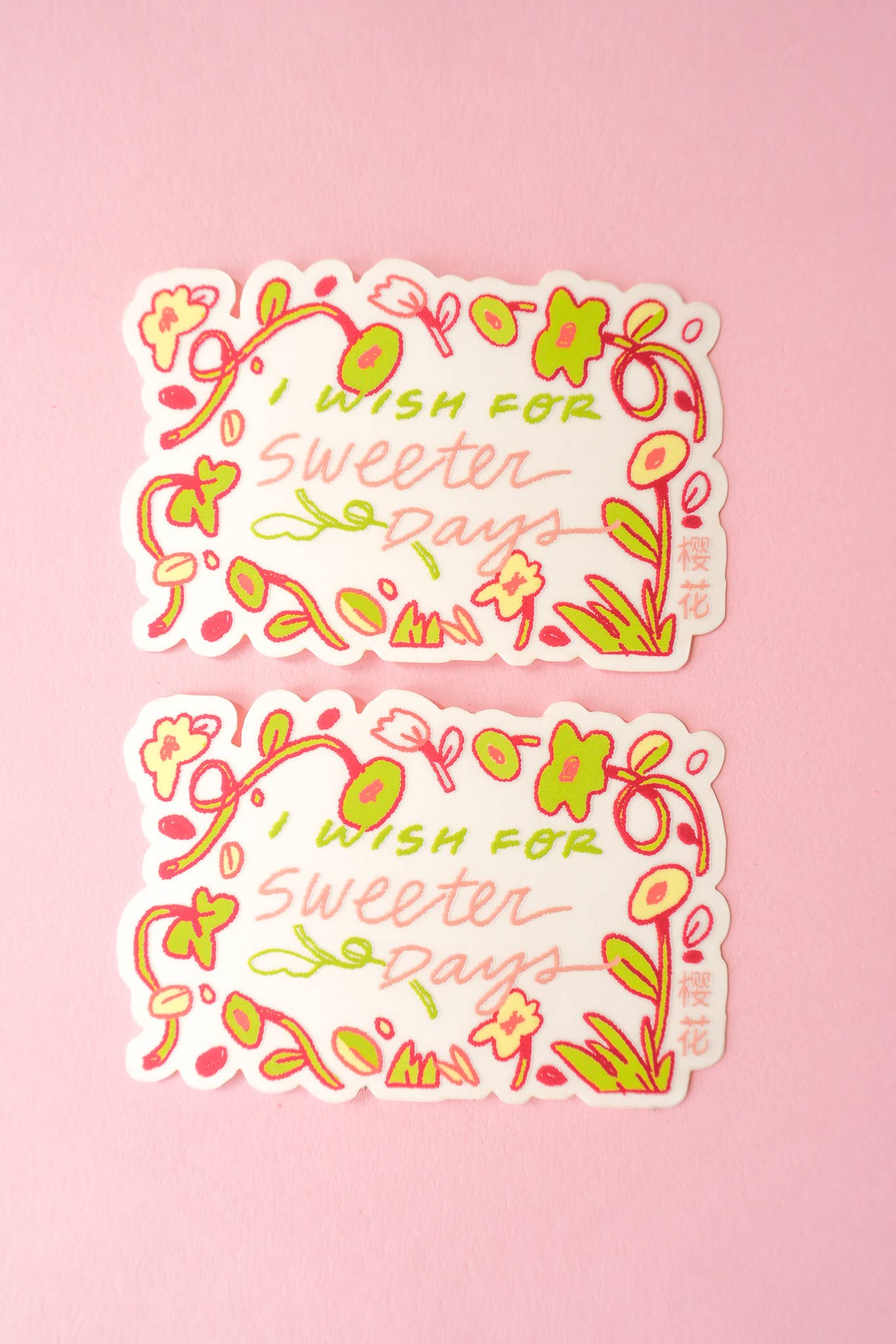 Always in Bloom Floral Vinyl Stickers