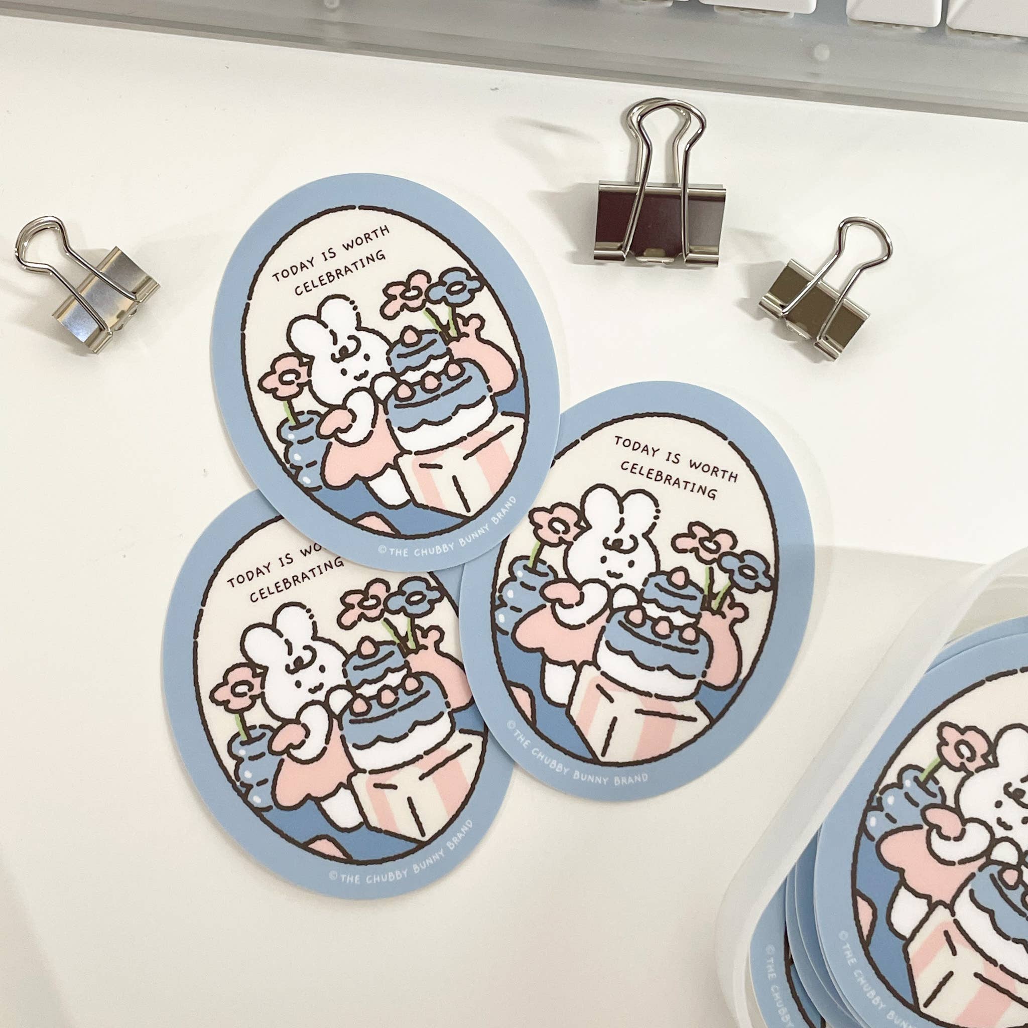 Today is Worth Celebrating - Vinyl Sticker