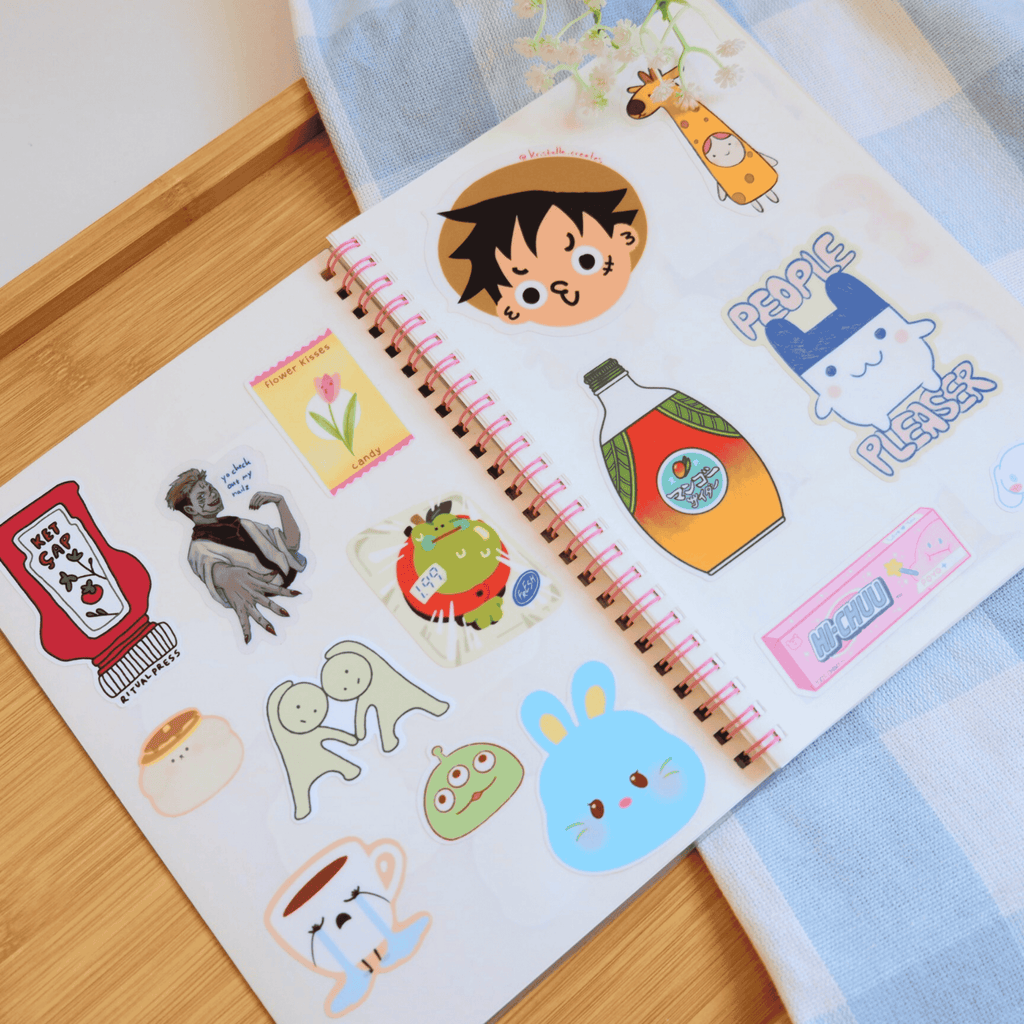 Save the Stickers Reusable Sticker Book