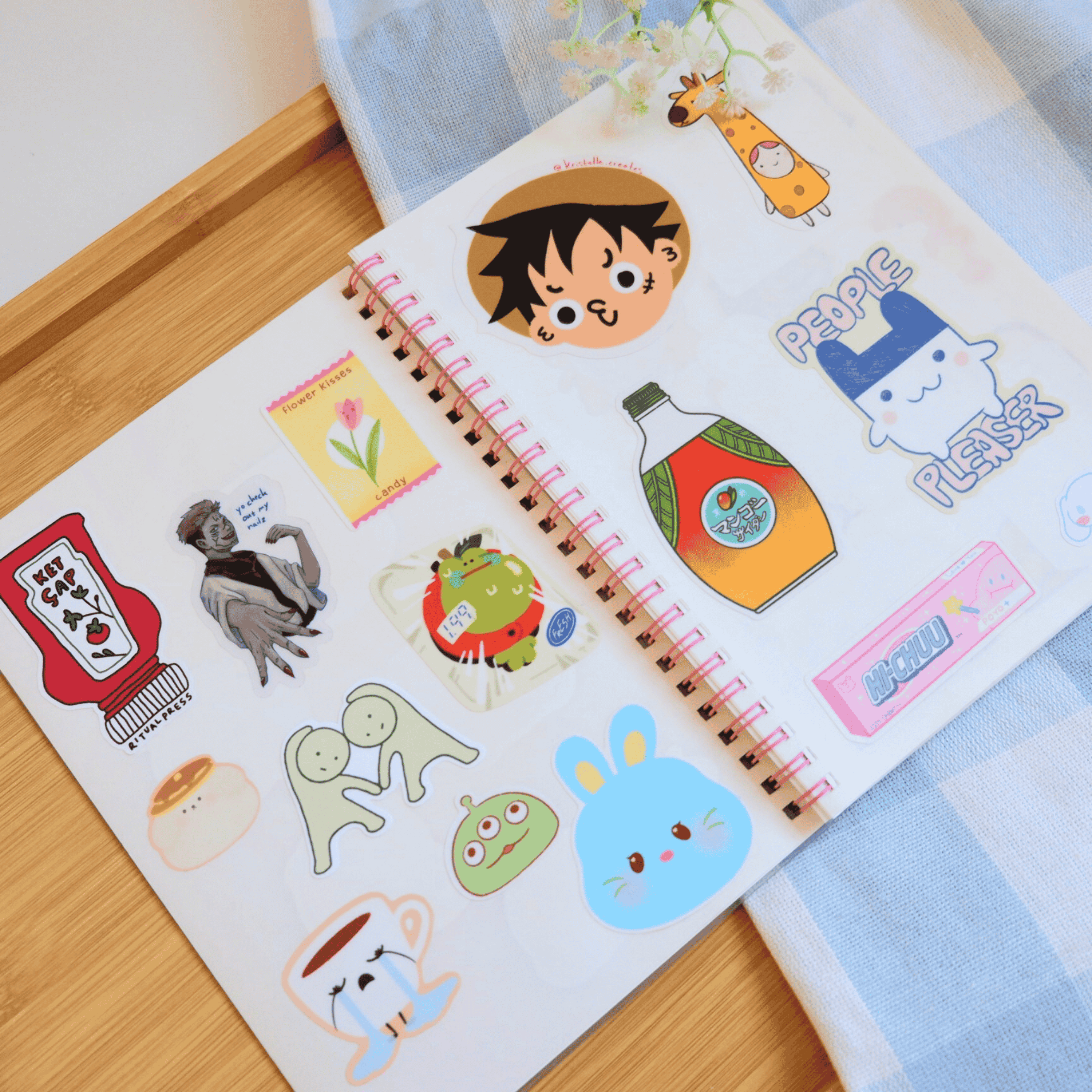 Save the Stickers Reusable Sticker Book