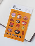 Yummy korea • sticker sheet