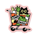 Shop Small Die-Cut Sticker