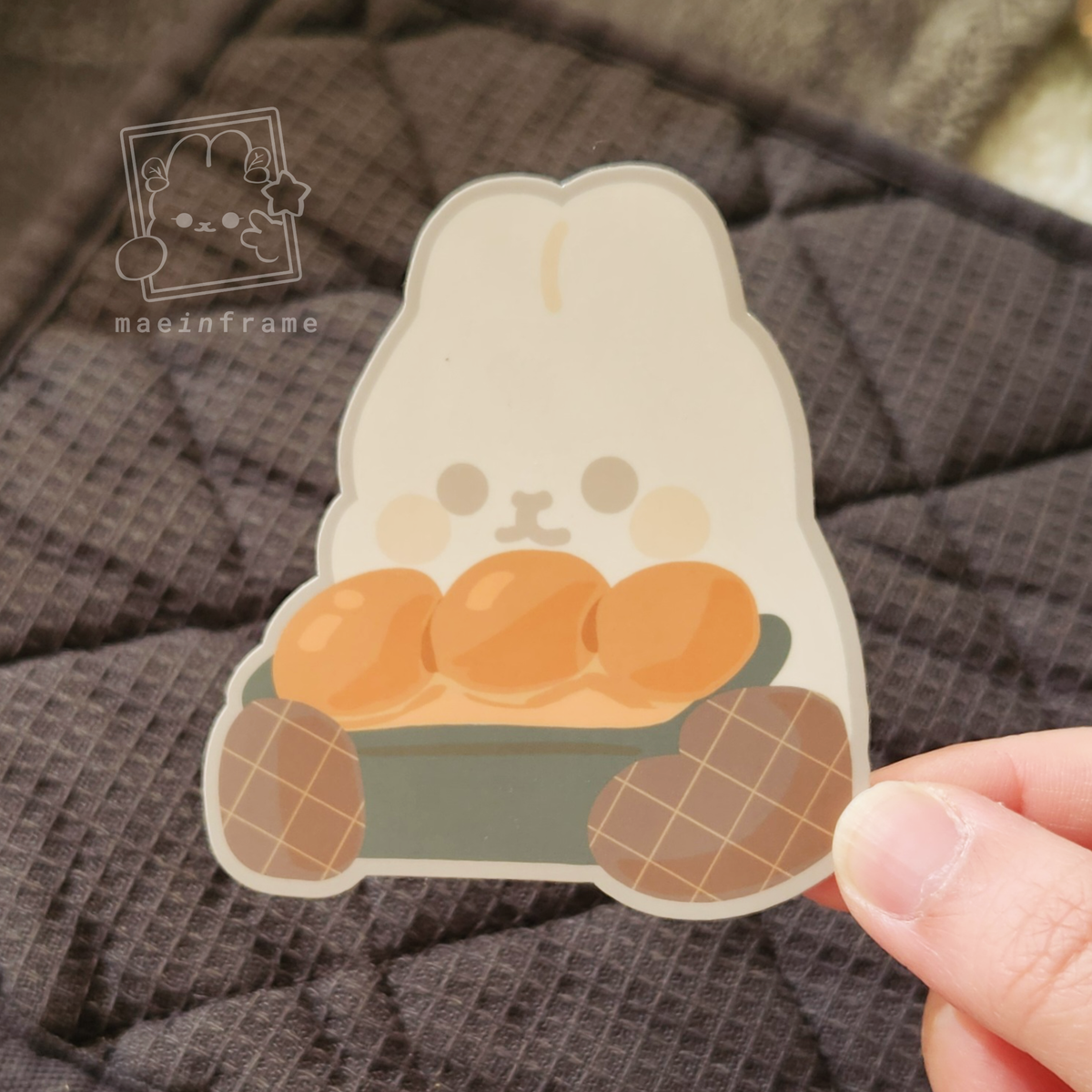 Baker bun | diecut sticker