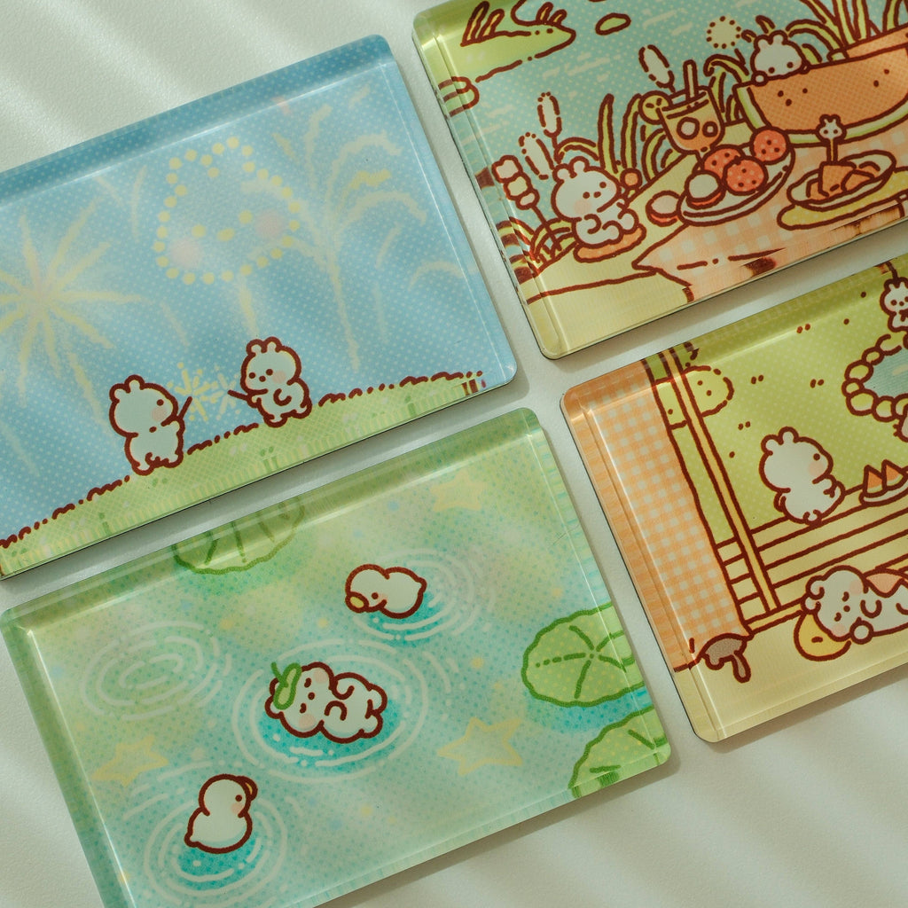 Bunnies Magnets - Summer Daydreams Collection
