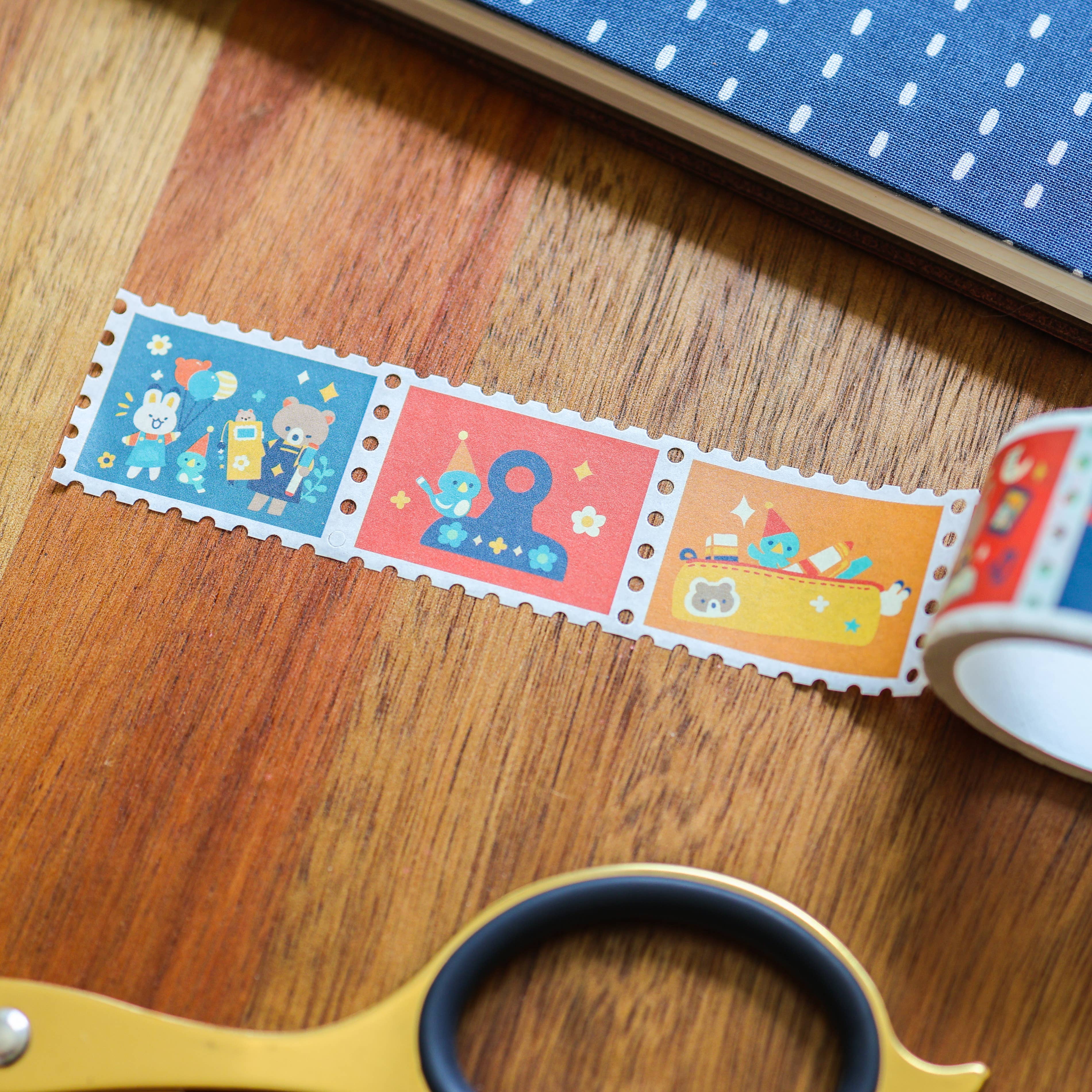 Stamp Washi Tape - A Craft Party
