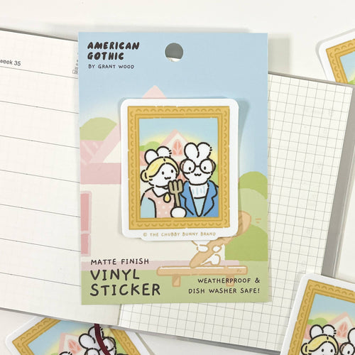 American Gothic Vinyl Sticker