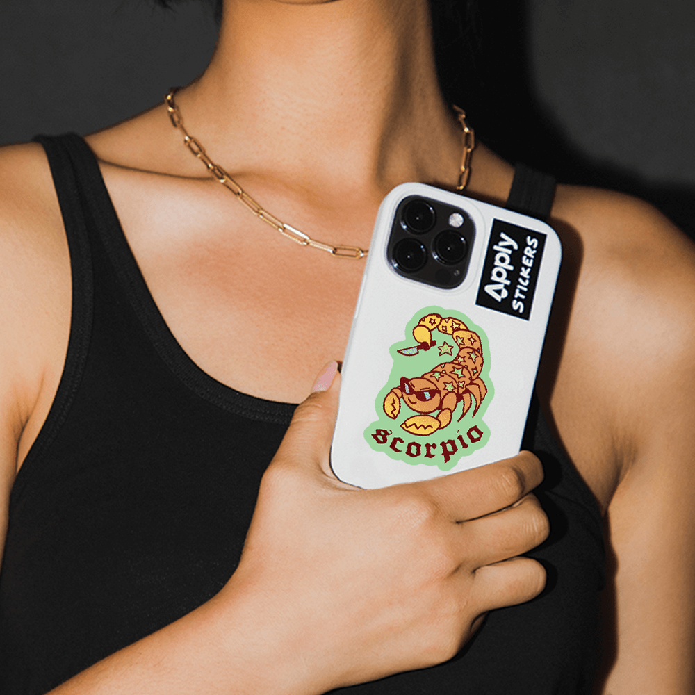Scorpio Die-Cut Sticker