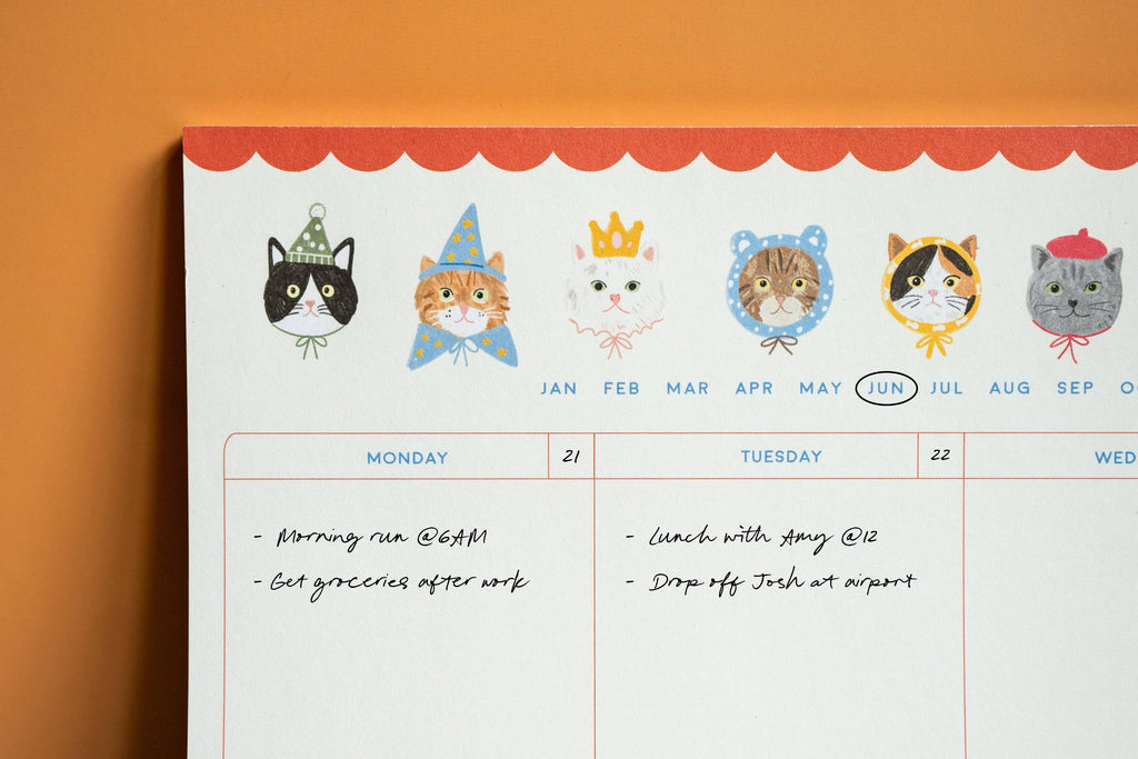 Purr Usual Weekly Planner