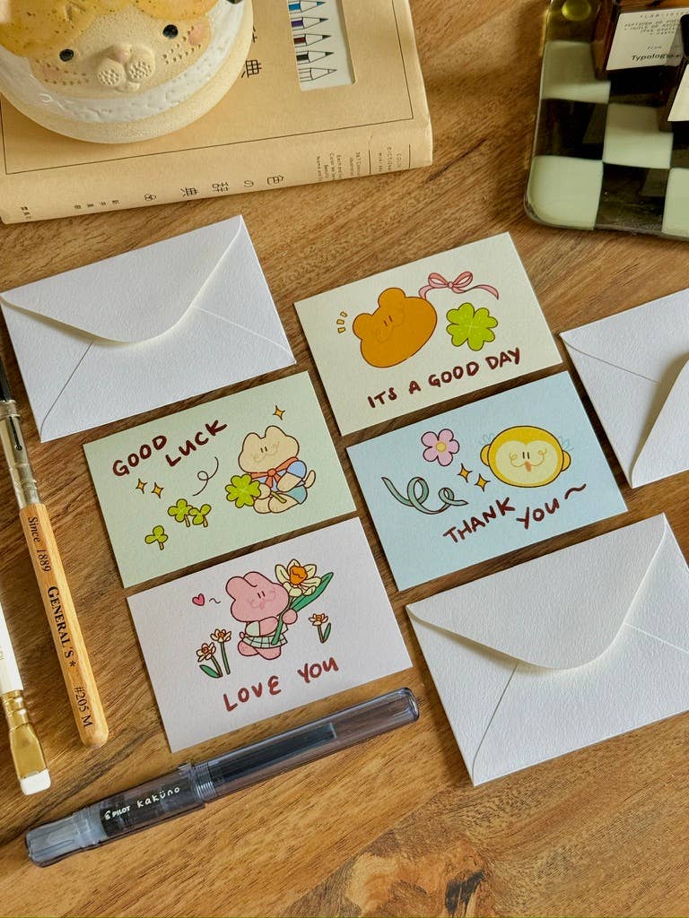 Kumakun Studio Mini Note Card