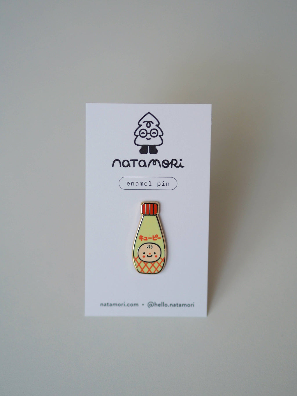 Kewpie mayo • enamel pin