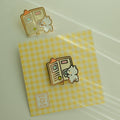 Journaling Bunny Enamel Pin