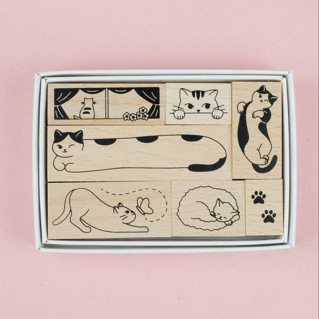 TheBaoBae Cat Stamp Set