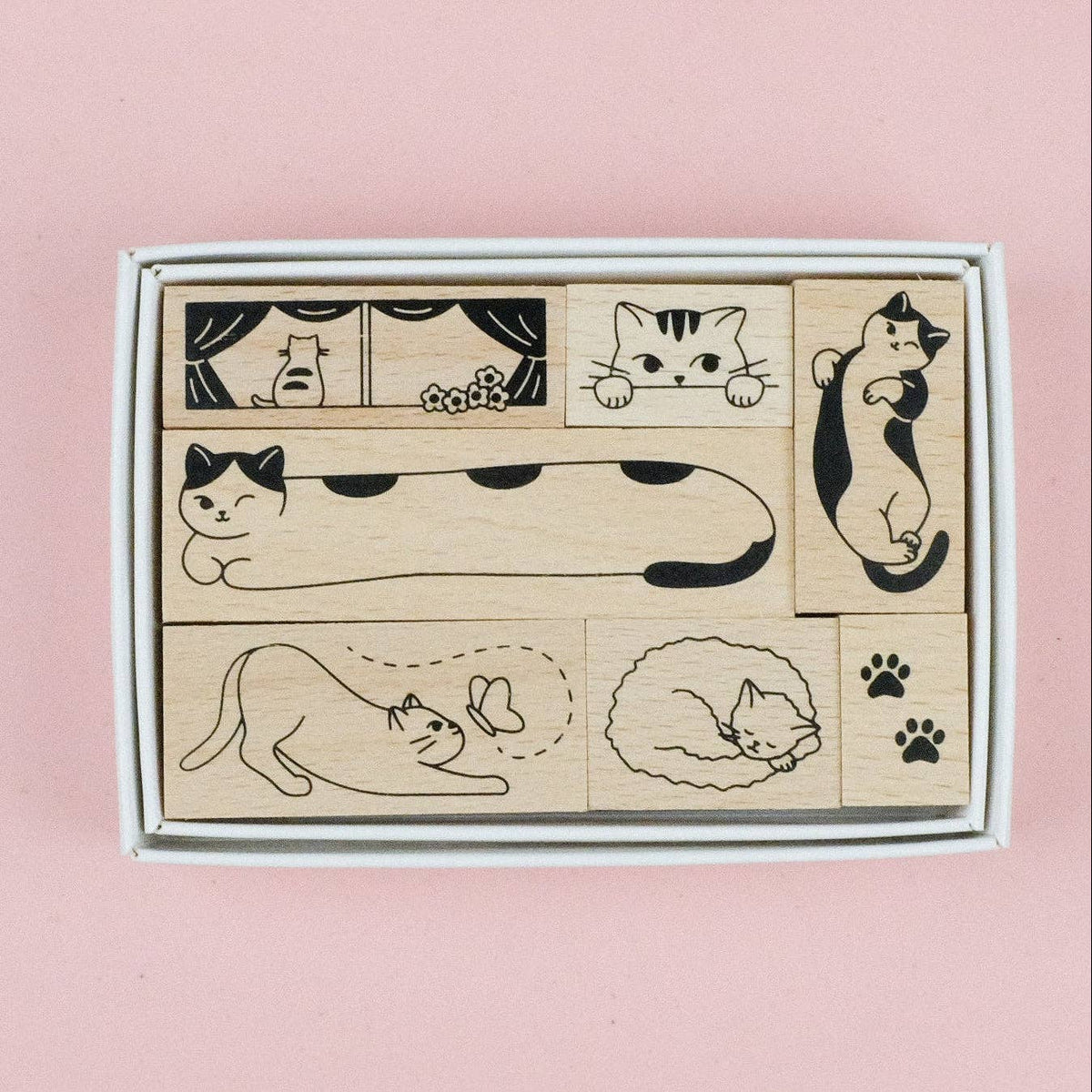 TheBaoBae Cat Stamp Set